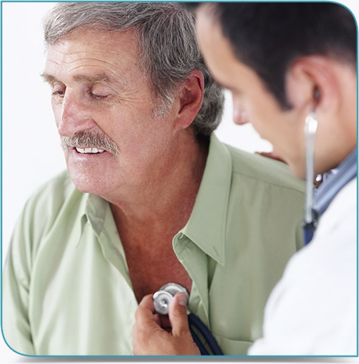 Auscultation des poumons
