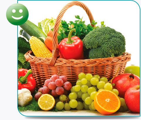 Alimentation saine – 5 fruits & légumes / jour