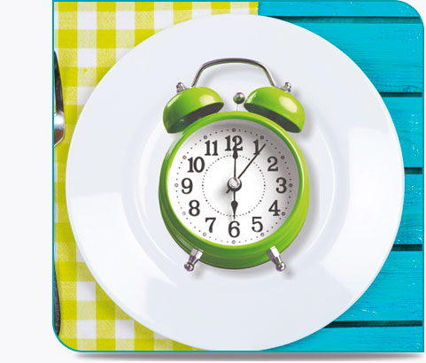 Manger à heures régulières